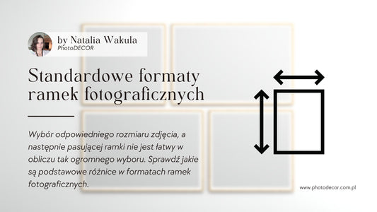 Standardowe formaty ramek fotograficznych