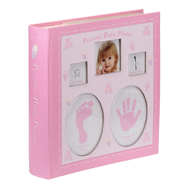 Dziecięcy album na zdjęcia 10x15 cm ODCISK RĄCZKI I NÓŻKI | 200 zdjęć