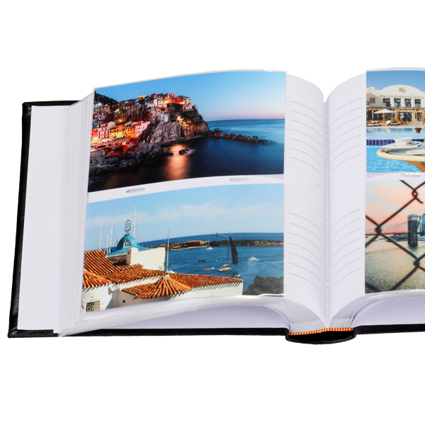 Elegancki album 10x15 cm BLACK | 200 zdjęć