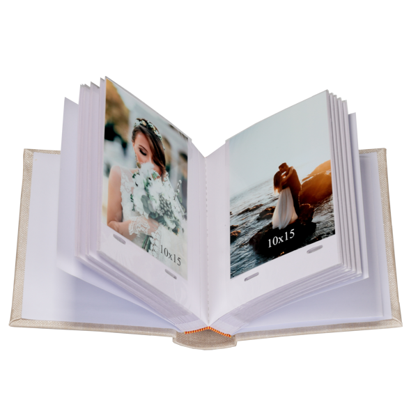 Album na zdjęcia 10x15 cm DELIKATNY BROKAT | 100 zdjęć