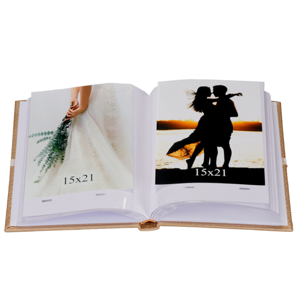 Album z KOKARDKĄ na zdjęcia 15x21 cm | 50 zdjęć