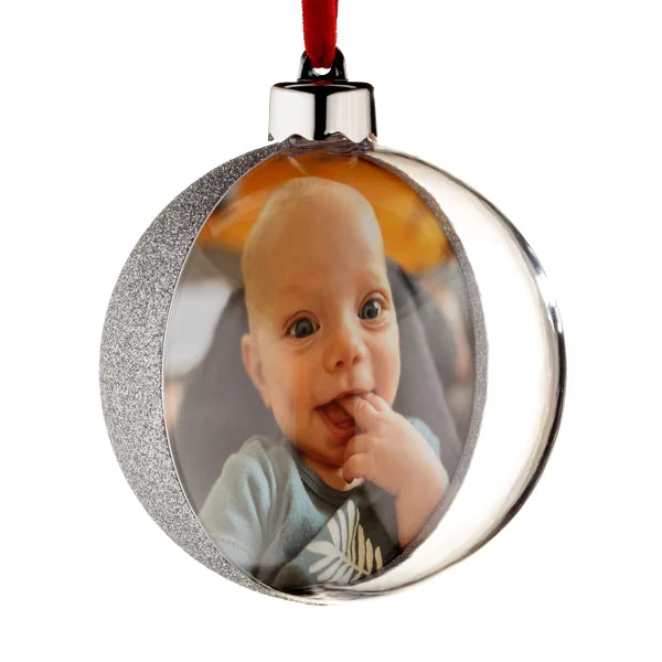 Wydruk zdjęcia do bombki