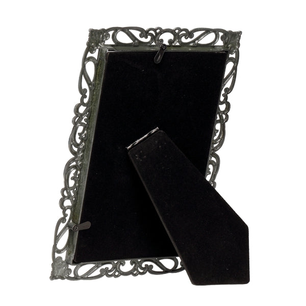 Metalowa ramka odlewana 10x15 AŻUR