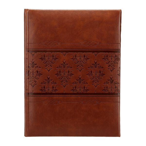 Brązowy album kieszeniowy na zdjęcia 15x21 cm | 50 zdjęć