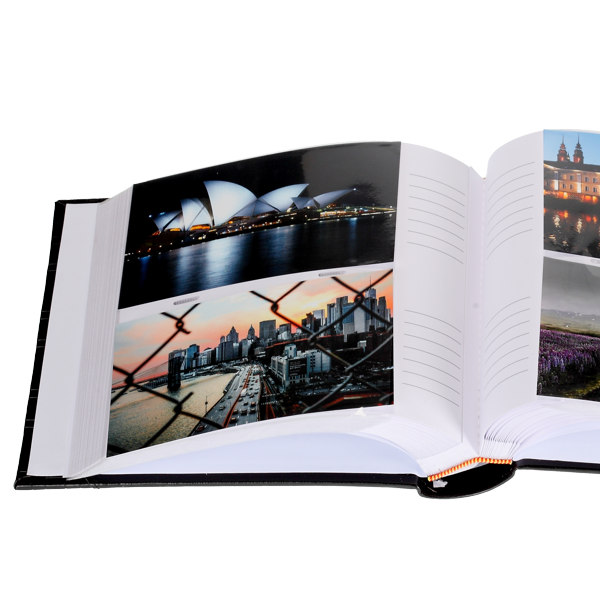 Album kieszeniowy 10x15 cm CZARNY | 200 zdjęć