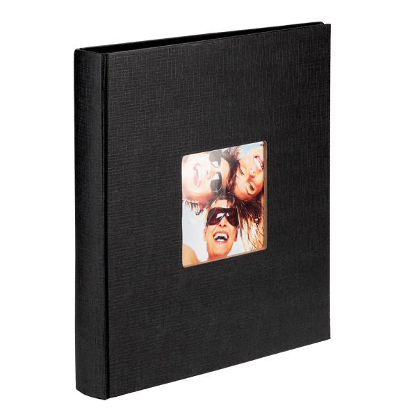 Tradycyjny album z pergaminem BASIC | czarne strony | 60 stron