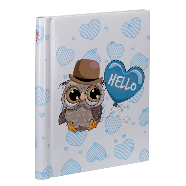 Dziecięcy album samoprzylepny SOWA HELLO | 40 stron