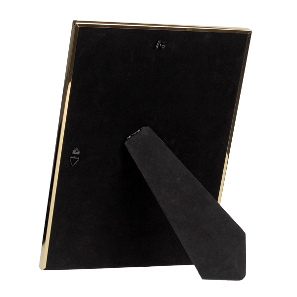 Złota ramka metalowa 21x29,7 (A4)