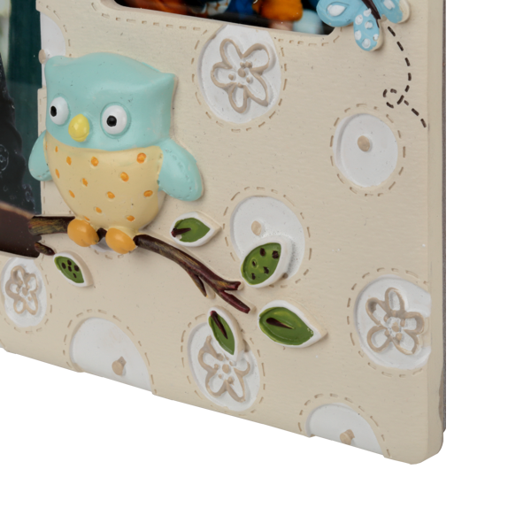 Dziecięca ramka ozdobna na 2 zdjęcia: 10x15 cm i 8x8 cm - PhotoDECOR