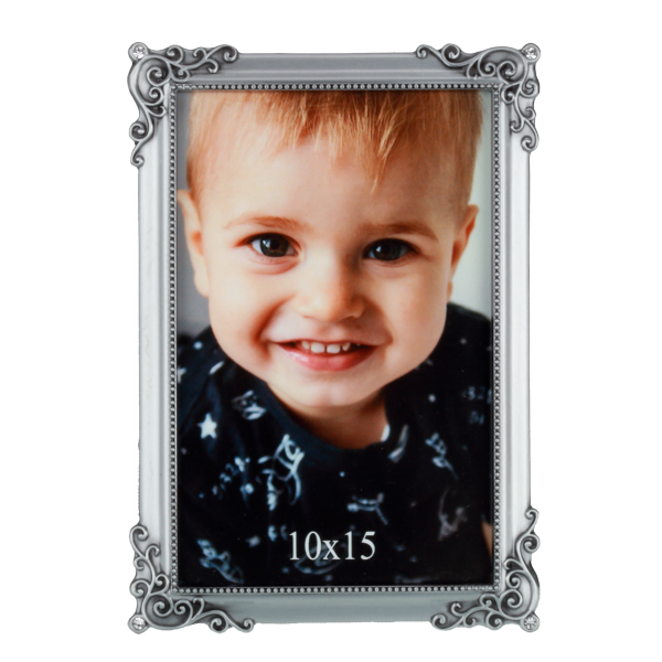 Ramka metalowa odlewana na zdjęcie 10x15 cm - PhotoDECOR