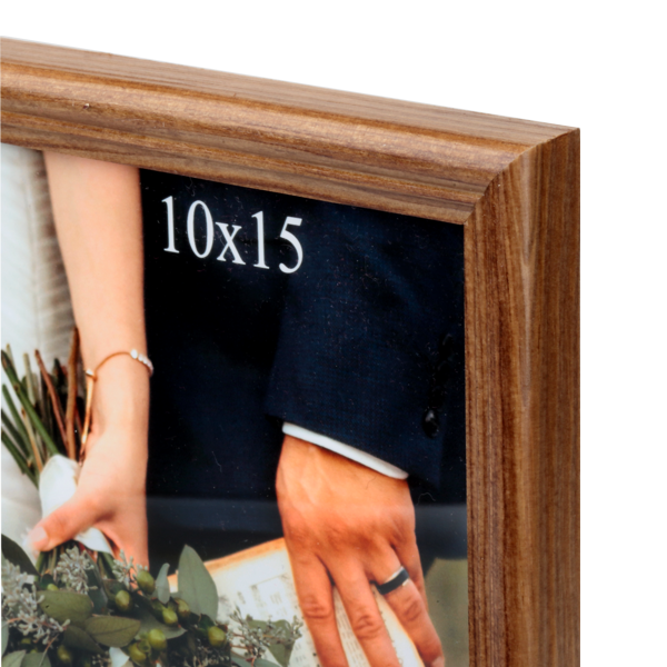 Brązowa ramka na zdjęcie 10x15 cm - PhotoDECOR