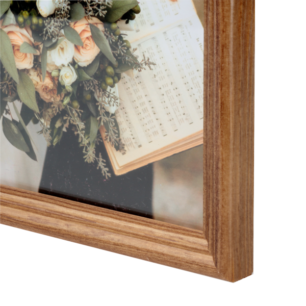 Brązowa ramka na zdjęcie 10x15 cm - PhotoDECOR