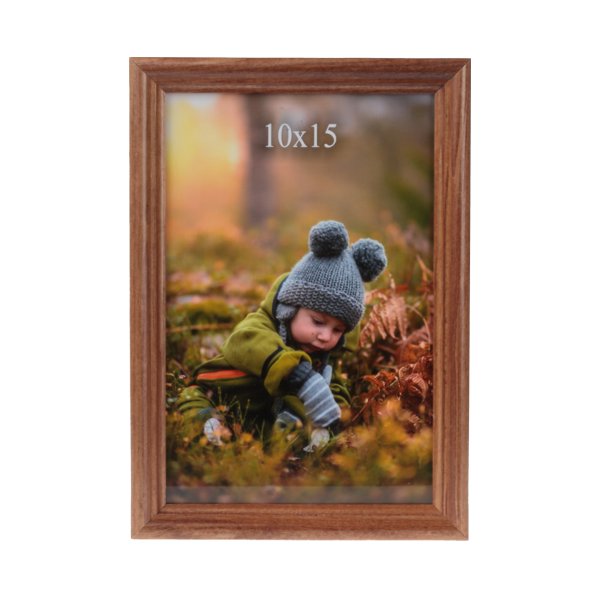 Brązowa ramka na zdjęcie 10x15 cm - PhotoDECOR
