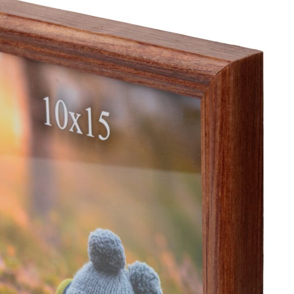 Brązowa ramka na zdjęcie 10x15 cm - PhotoDECOR