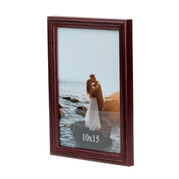 Brązowa ramka na zdjęcie 10x15 cm - PhotoDECOR