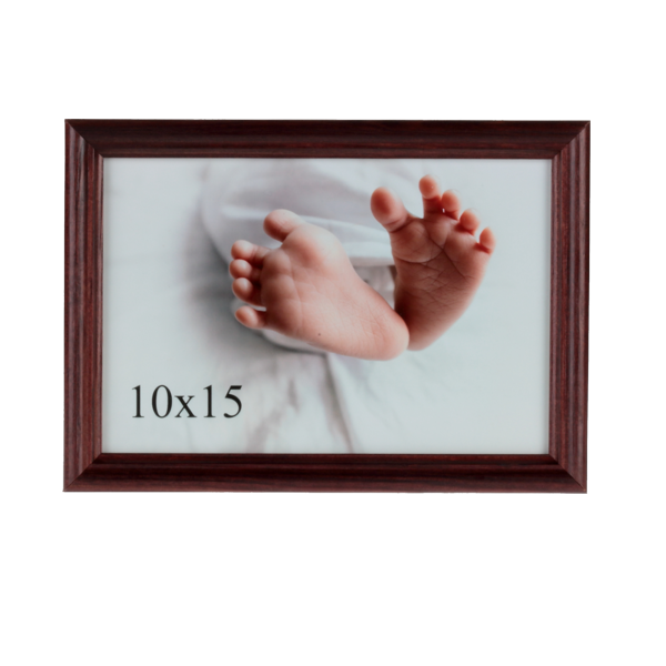 Brązowa ramka na zdjęcie 10x15 cm - PhotoDECOR