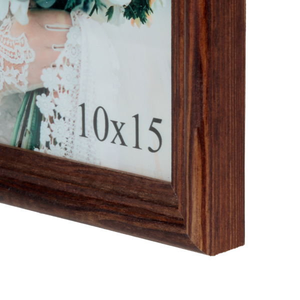 Brązowa ramka na zdjęcie 10x15 cm - PhotoDECOR