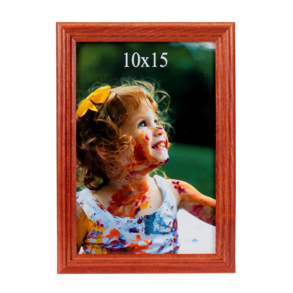 Brązowa ramka na zdjęcie 10x15 cm - PhotoDECOR