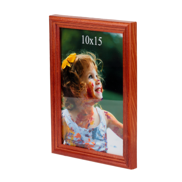 Brązowa ramka na zdjęcie 10x15 cm - PhotoDECOR