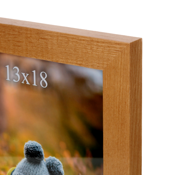 Klasyczna ramka drewniana IGA 13x18 cm - płaska rama - PhotoDECOR