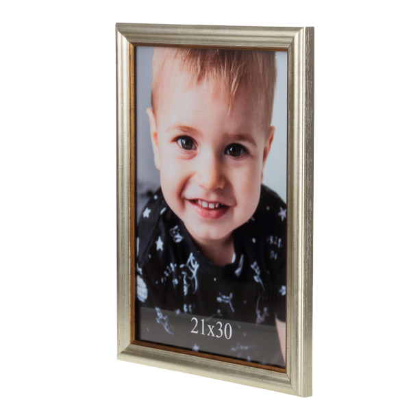 Srebrna ramka drewniana ALA 21×30 cm
