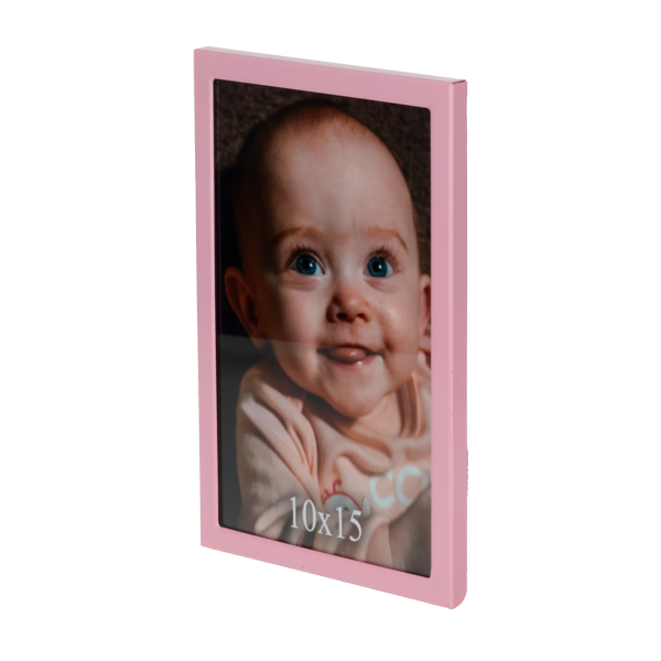Metalowa ramka 10x15 cm o wąskim profilu