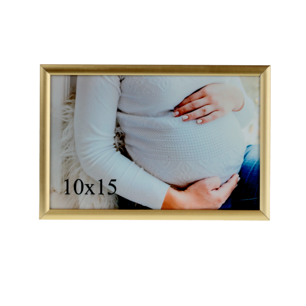Ramka aluminiowa TINA 10×15 cm o zaokrąglonym profilu