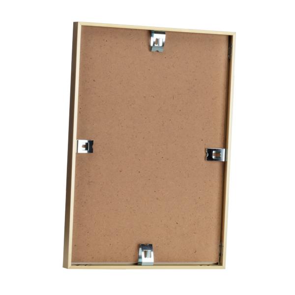 Złota ramka aluminiowa LENA 21×30 cm