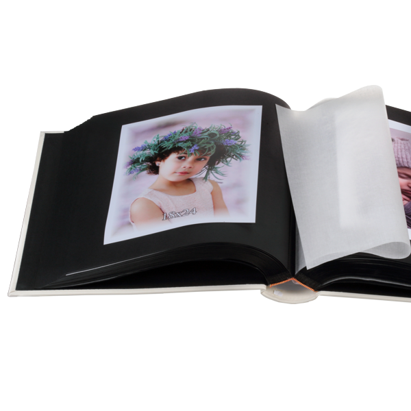 Tradycyjny album z pergaminem w kolorze beżowym | 60 stron | 100 stron - PhotoDECOR