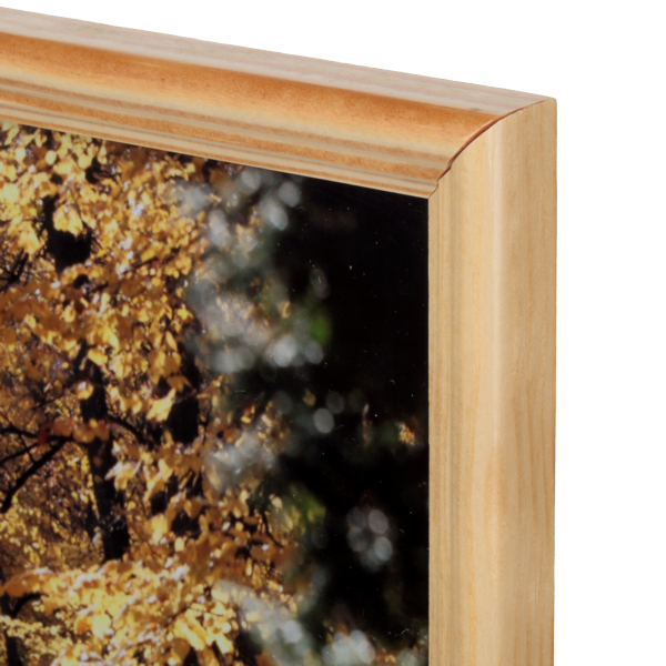 Brązowa ramka drewniana na zdjęcie 21x30 cm - PhotoDECOR