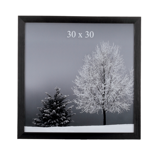 Kwadratowa ramka drewniana IGA na zdjęcie 30x30 cm - PhotoDECOR