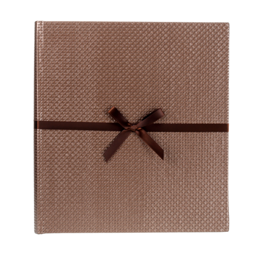 Album tradycyjny z pergaminem KOKARDKA | czarne strony | 60 stron