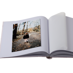 Album dziecięcy tradycyjny z pergaminem | białe strony | 40 stron