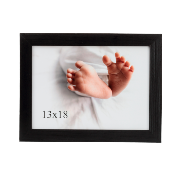 Klasyczna ramka drewniana IGA 13x18 cm - płaska rama - PhotoDECOR