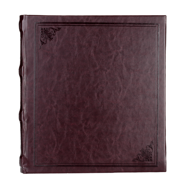 Tradycyjny album z pergaminem JOURNAL | czarne strony | 60 stron