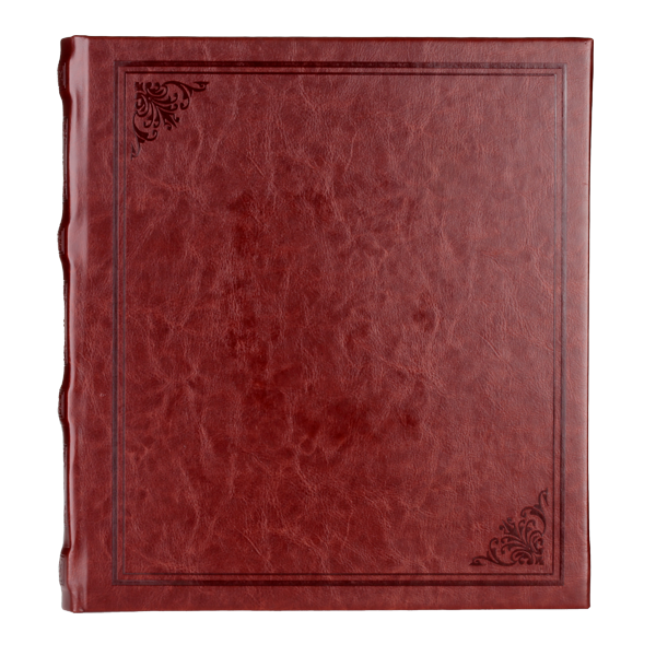 Tradycyjny album z pergaminem JOURNAL | czarne strony | 60 stron