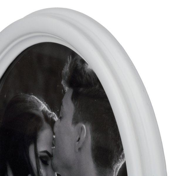 Owalna ramka drewniana 18x24 cm - PhotoDECOR
