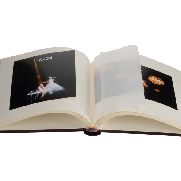 Tradycyjny album z pergaminem JOURNAL | kremowe strony | 60 stron