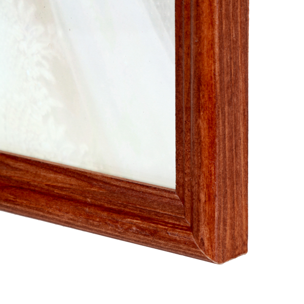 Brązowa ramka drewniana na zdjęcie 15x21 cm - PhotoDECOR