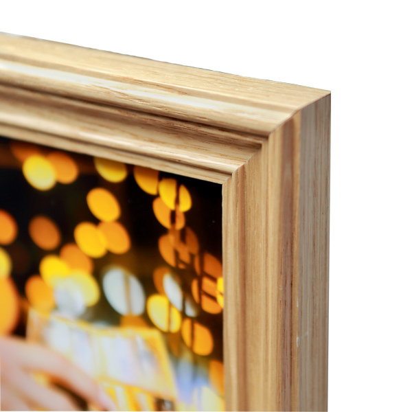 Ramka na zdjęcie 15x21 cm z litego drewna dębowego OLIWIA