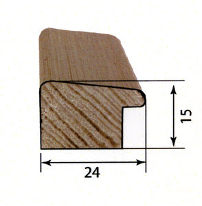 Ramka drewniana 25S w formacie 13x18 cm - PhotoDECOR