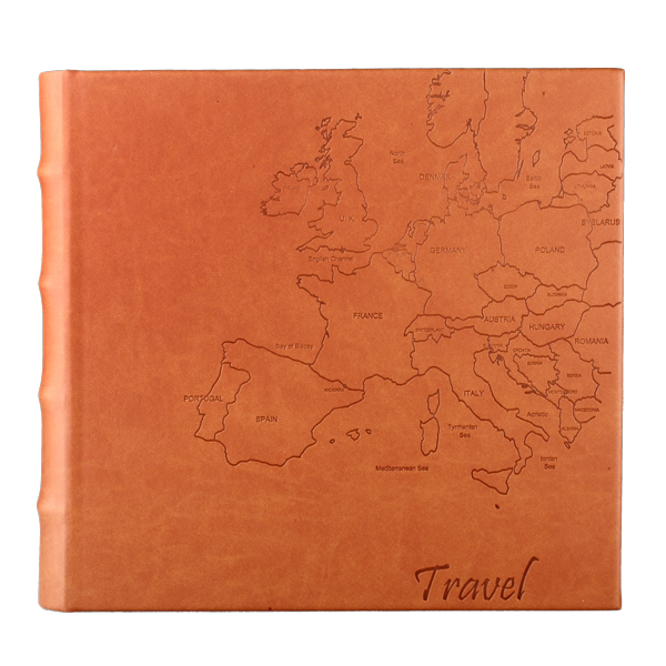 Podróżniczy album na zdjęcia 10x15 cm MAPA EUROPY | 200 zdjęć