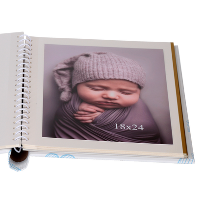 Dziecięcy album samoprzylepny SOWA HELLO | 40 stron