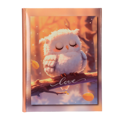 Album na zdjęcia 10x15 cm LOVE SOWA | 200 zdjęć