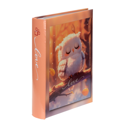 Album na zdjęcia 10x15 cm LOVE SOWA | 200 zdjęć
