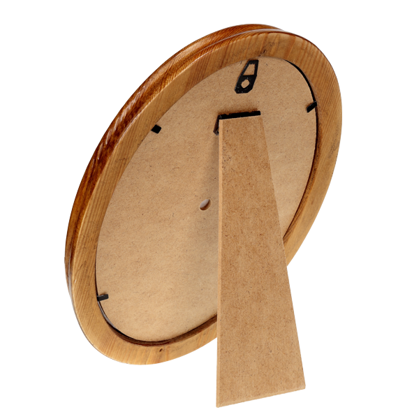 Owalna ramka drewniana 15x21 cm