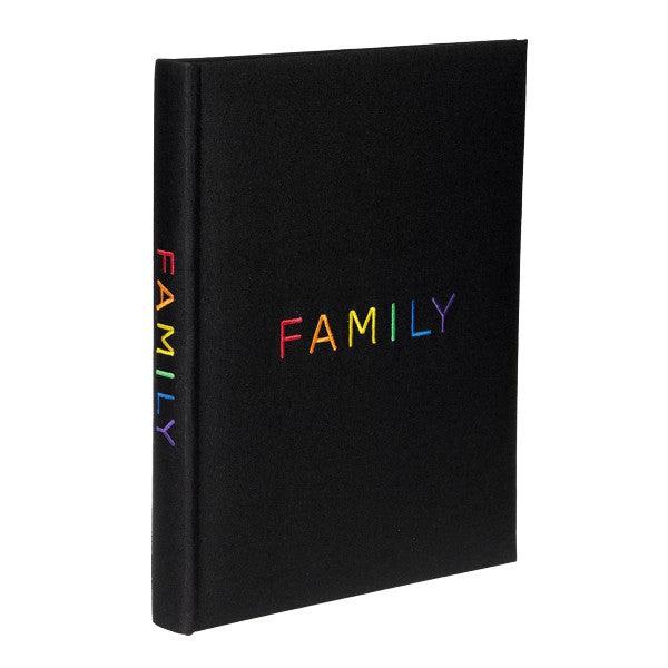 Album tradycyjny z pergaminem FAMILY | czarne strony | 40 stron