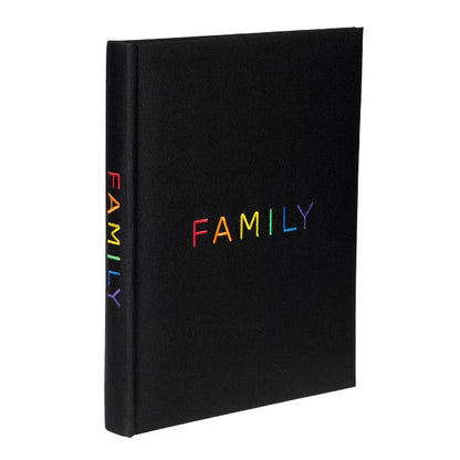 Album tradycyjny z pergaminem FAMILY | czarne strony | 40 stron