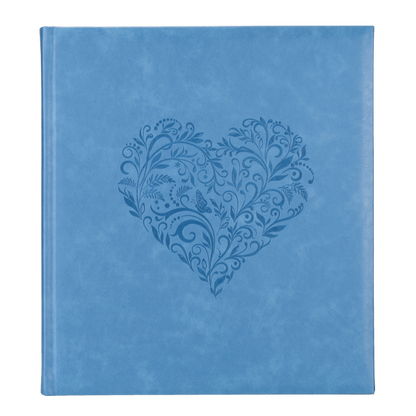 Album tradycyjny z pergaminem SERCE | kremowe strony | 60 stron