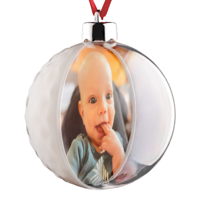 Świąteczna bombka na zdjęcie DIAMOND